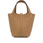 Hermès Chai Clemence Picotin Lock 18 Palladium Hardware - Image 4